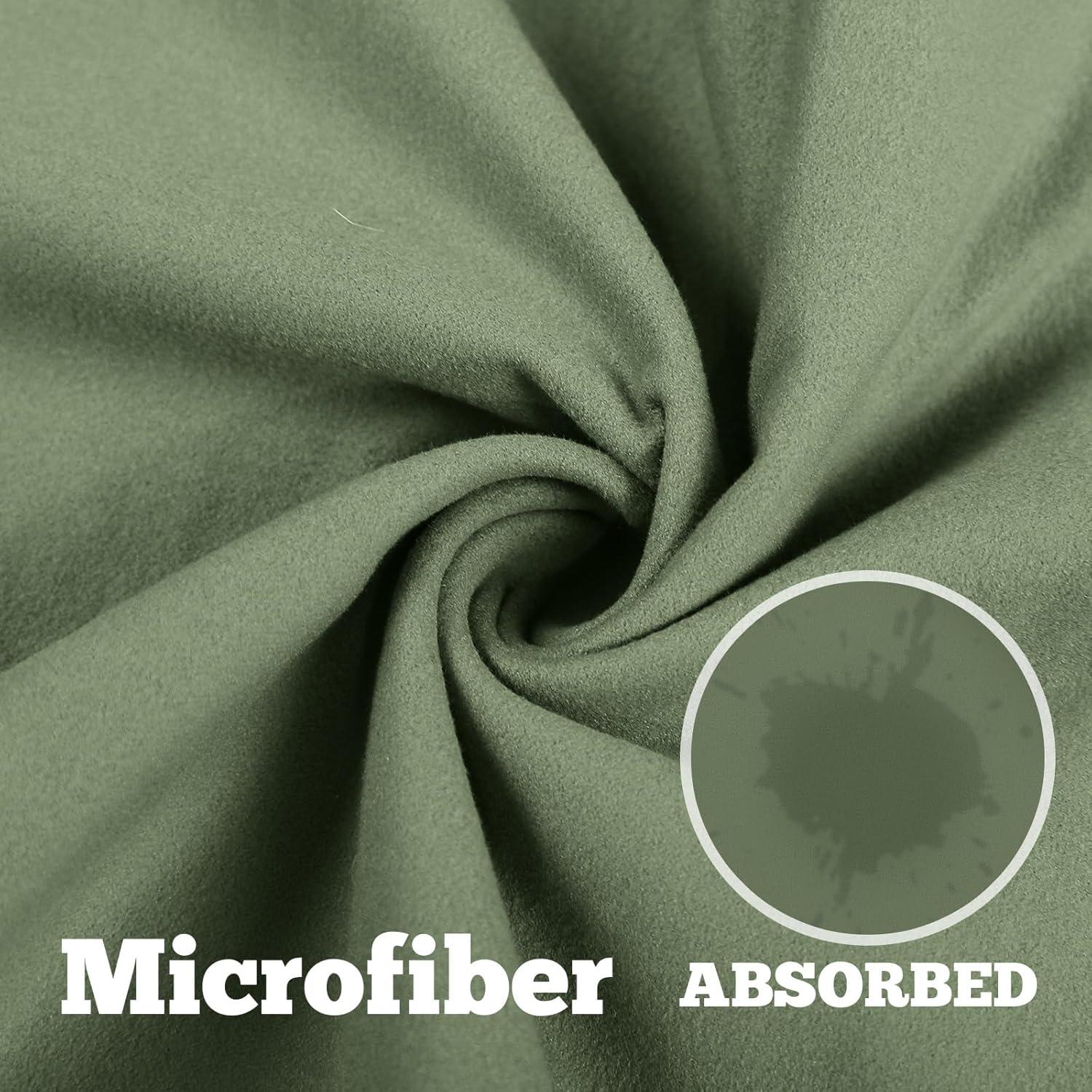 Paquete de 3 Toallas de Yoga Antideslizantes Breling 185x66cm