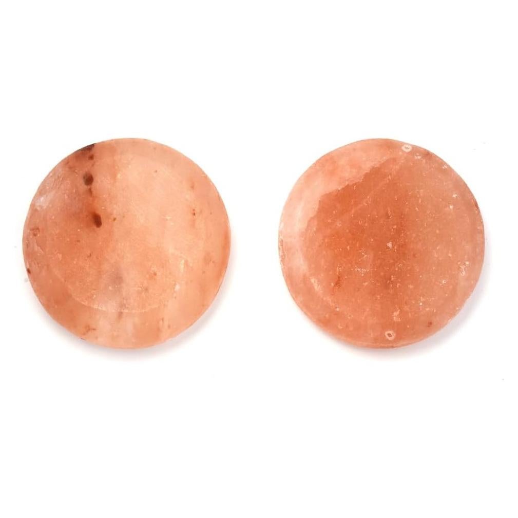 Kit de Masaje con Piedras Calientes de Sal del Himalaya 2 Pcs