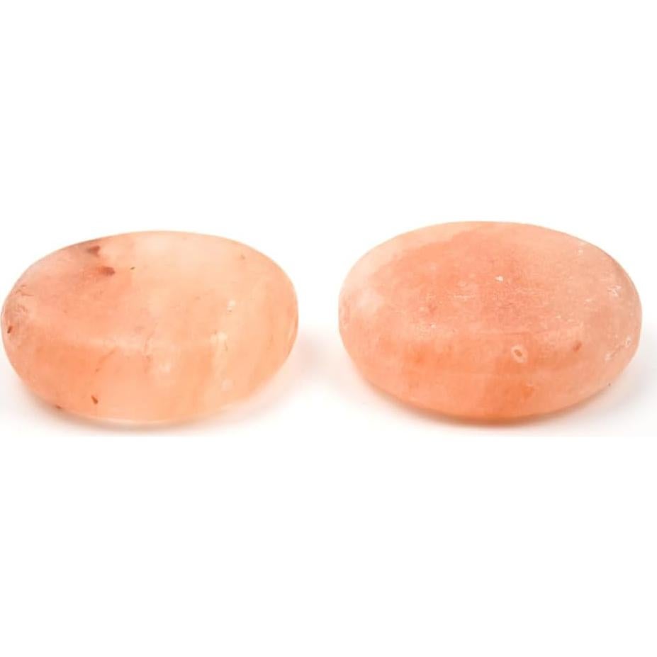 Kit de Masaje con Piedras Calientes de Sal del Himalaya 2 Pcs