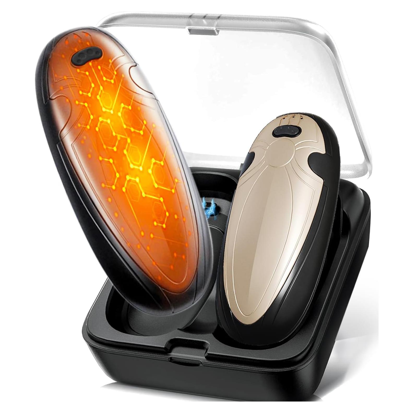 Calentadores de Manos Recargables BOANKODU N9 2000mAh 2 Piezas