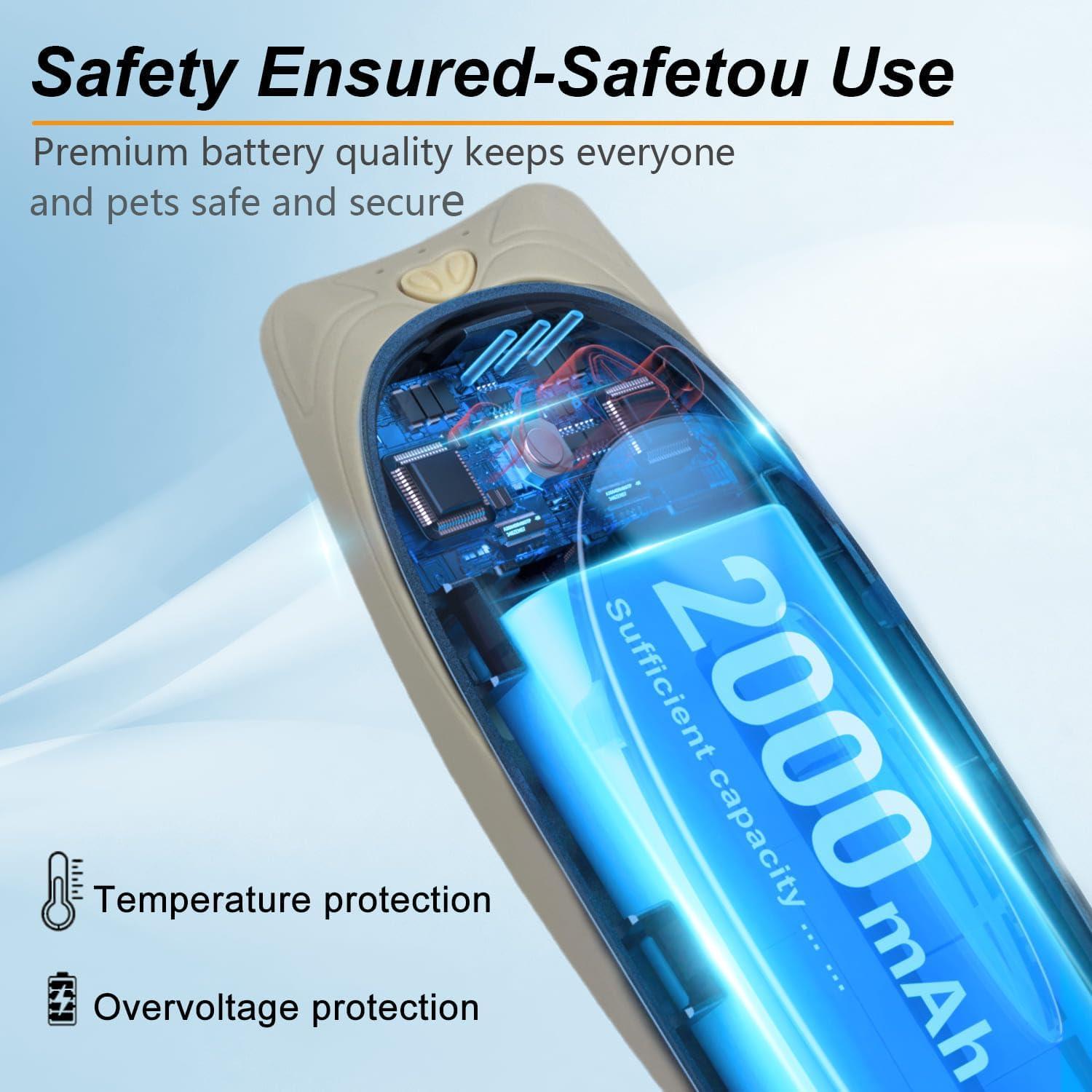 Calentadores de Manos Recargables BOANKODU N9 2000mAh 2 Piezas