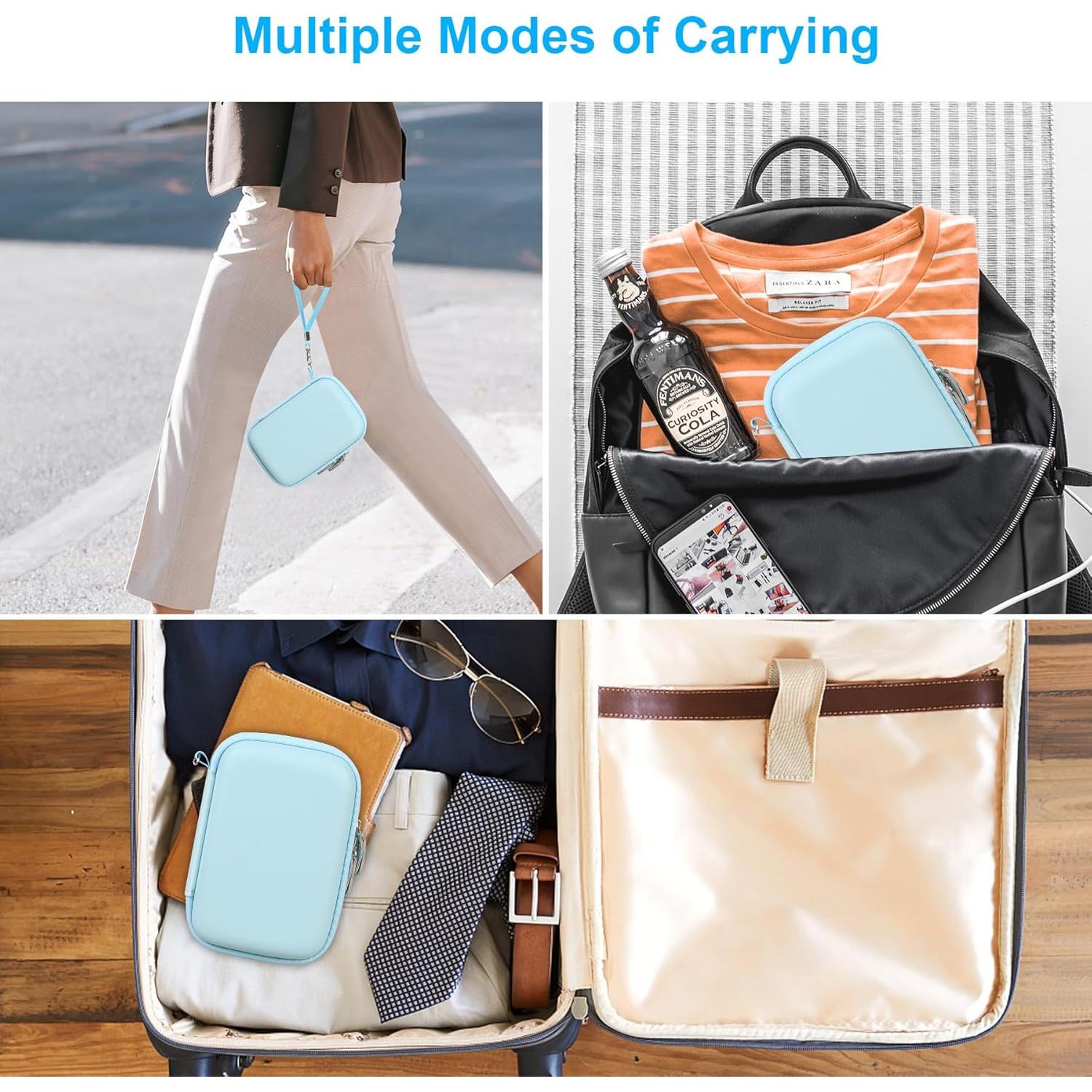 Funda Canboc Azul para Impresora Térmica T02 Mini