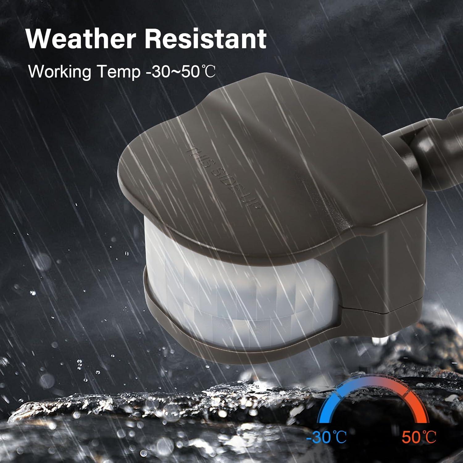 Sensor de Movimiento Treewell TMD242A 240 Grados 18m 2 Piezas