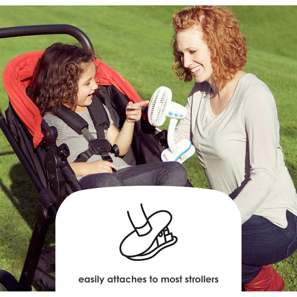 Ventilador de Cochecito Diono - Seguro y Ajustable, 1 Cuenta