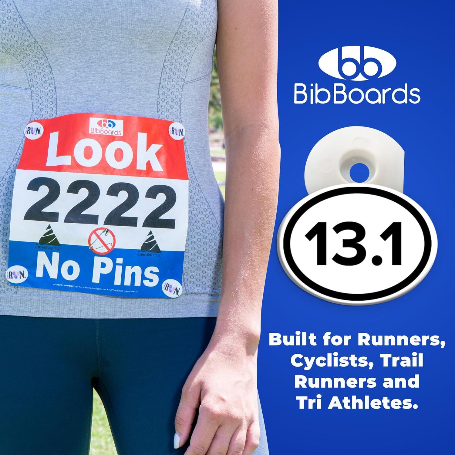 Clips BibSNAPS para Número de Carrera - Reutilizables y Livianos