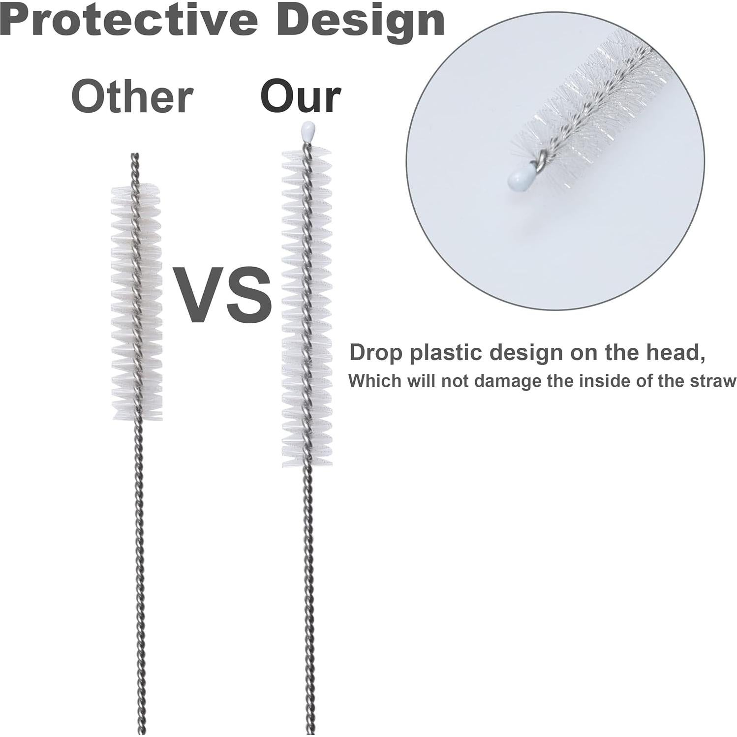 Cepillo Limpiador de Pajitas The Revenant Set de 10 Piezas