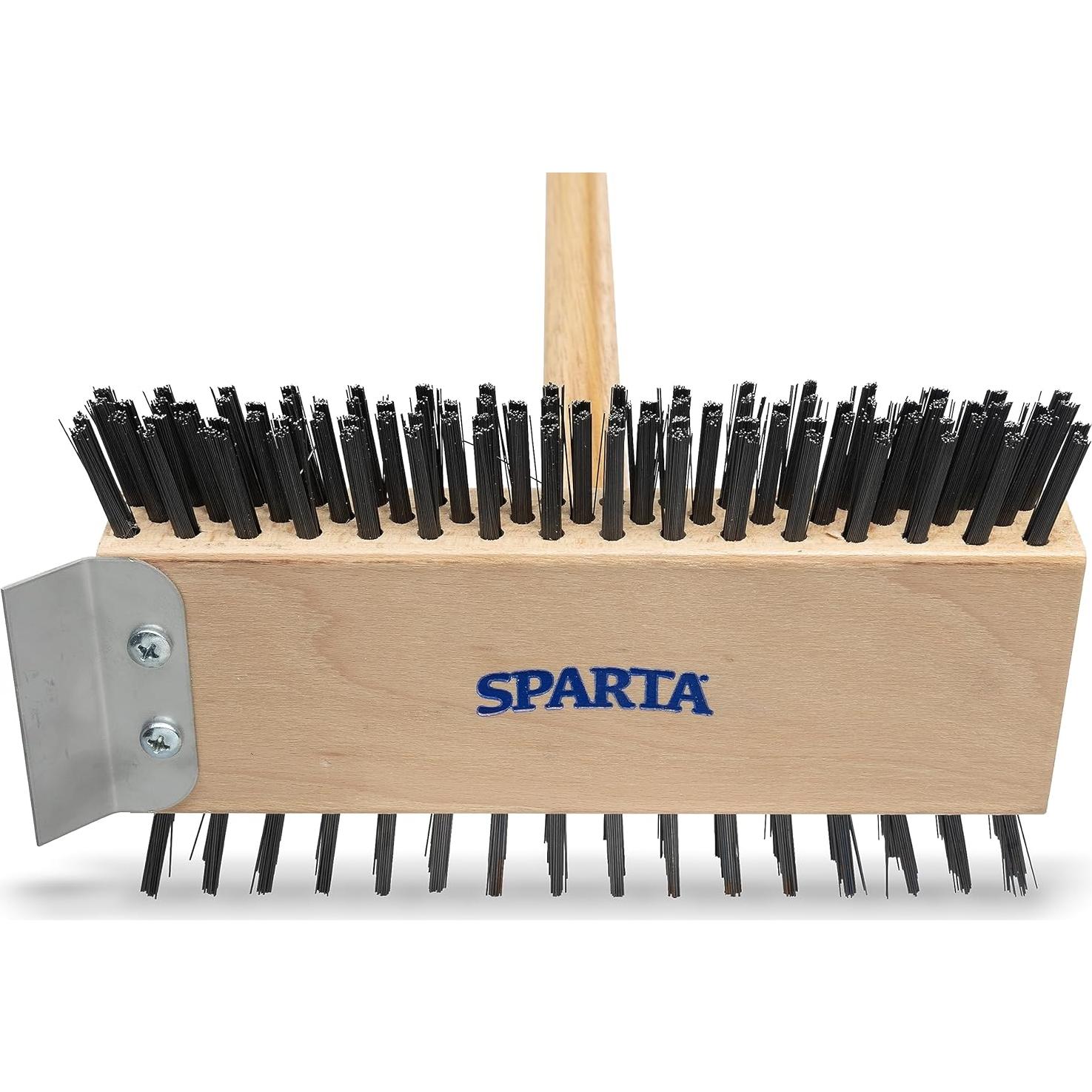 Cepillo y Raspador de Parrilla Sparta 4002600, 76.2 cm, Acero Inoxidable