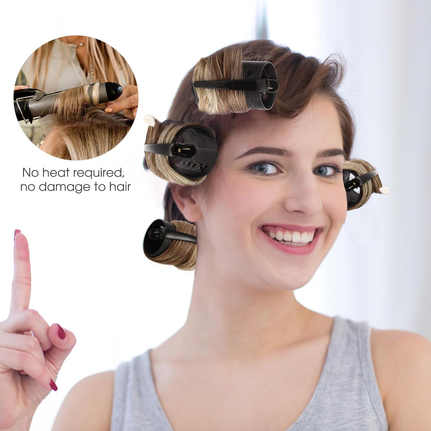 Set de Rulos para Cabello WILLBOND 141 Piezas 6 Tamaños