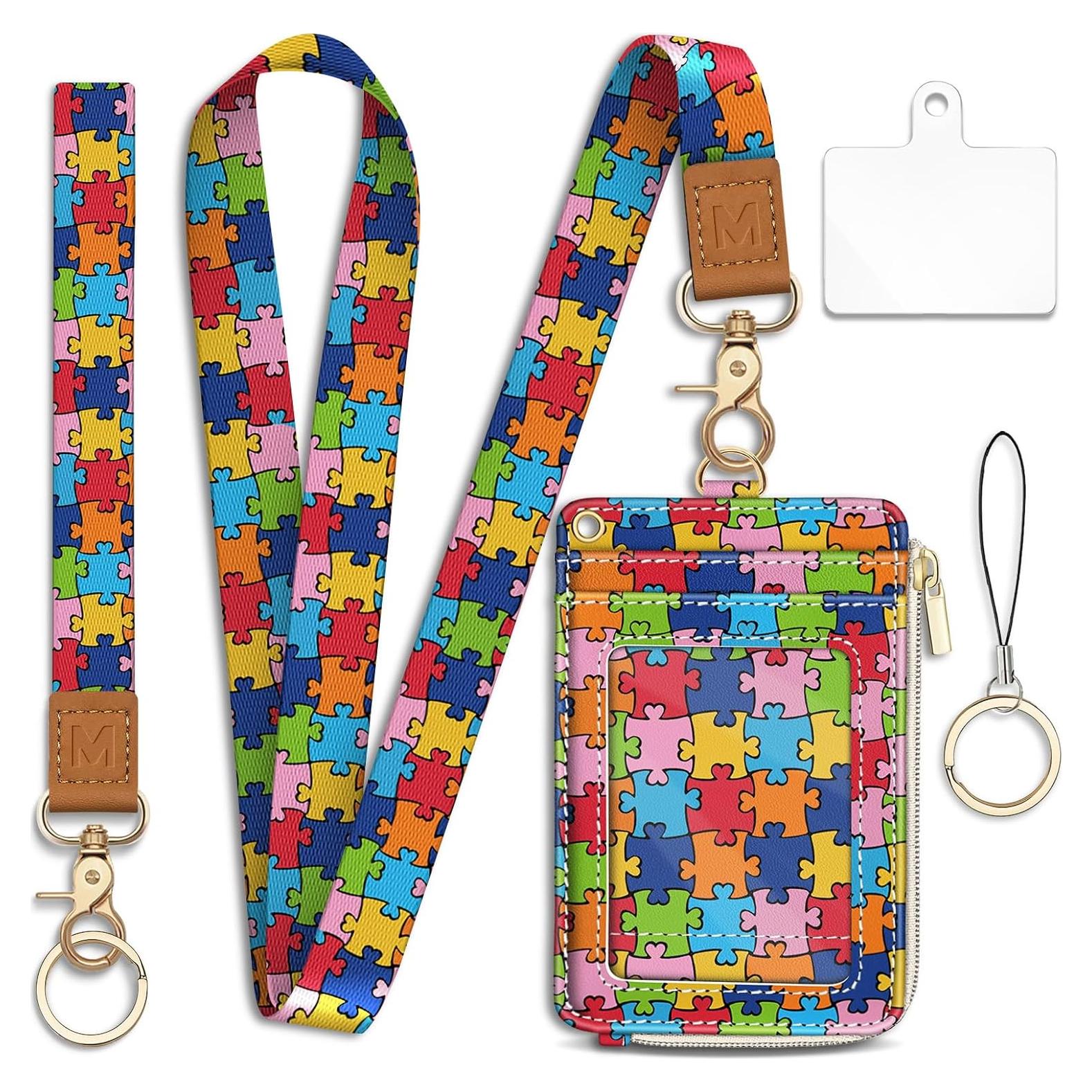 Billetera con Lanyard Mavellin RFID para Identificación - Autismo