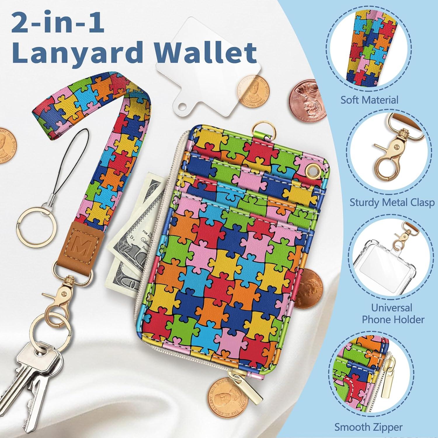 Billetera con Lanyard Mavellin RFID para Identificación - Autismo