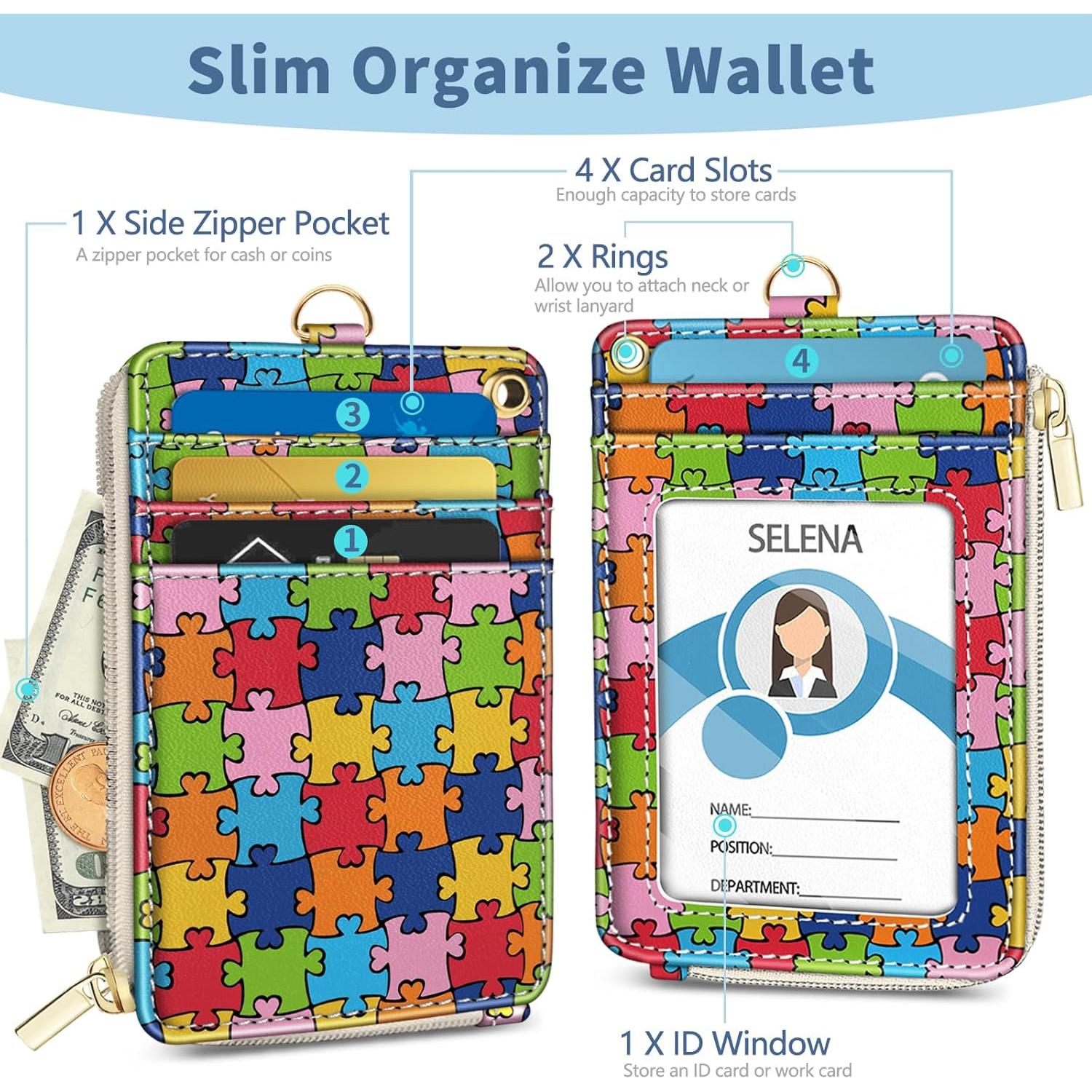 Billetera con Lanyard Mavellin RFID para Identificación - Autismo