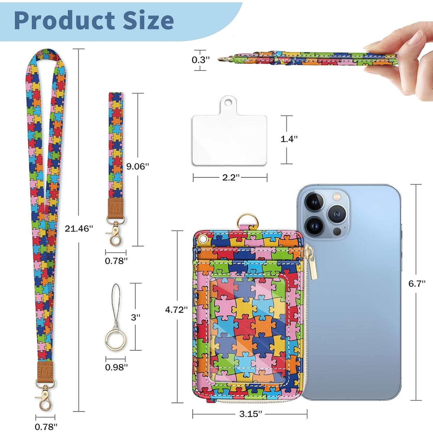 Billetera con Lanyard Mavellin RFID para Identificación - Autismo