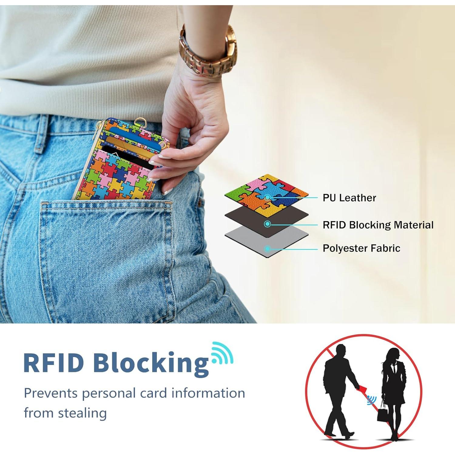 Billetera con Lanyard Mavellin RFID para Identificación - Autismo