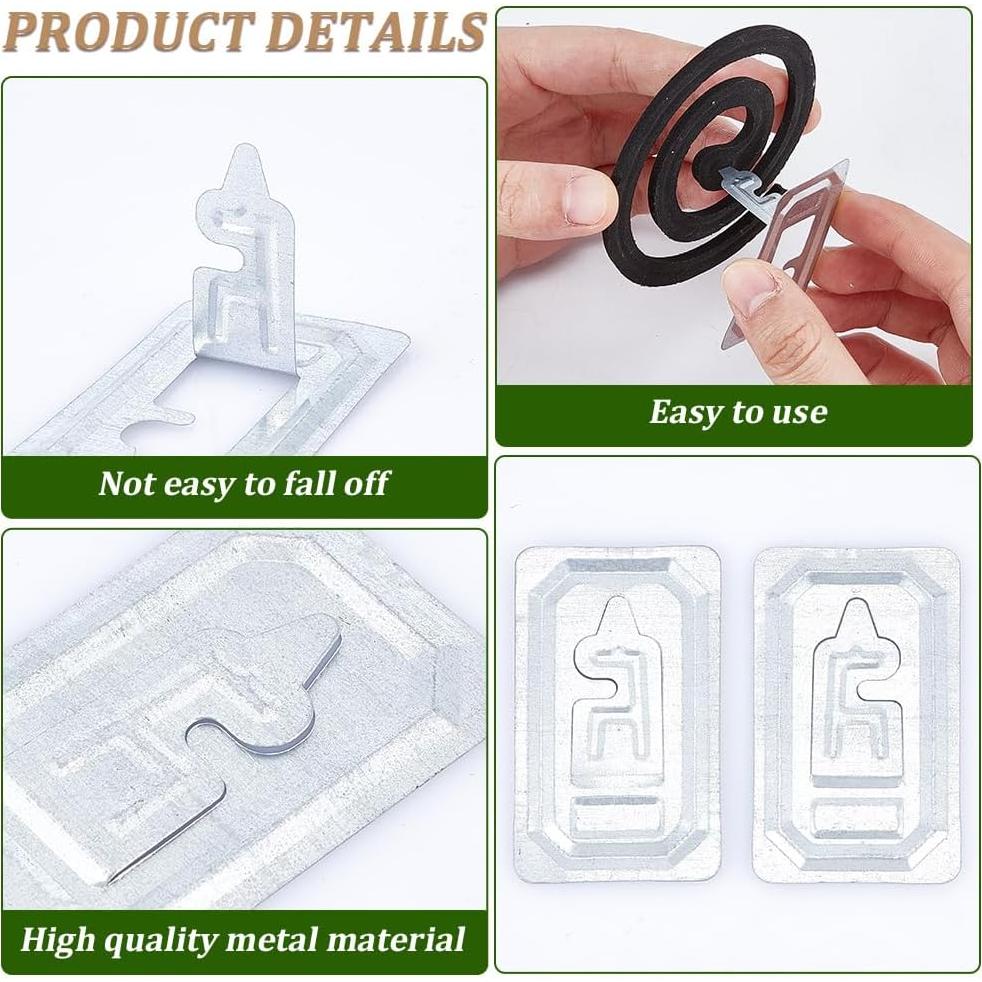 Soporte Mini para Espirales de Mosquitos CREATCABIN 30 Pcs