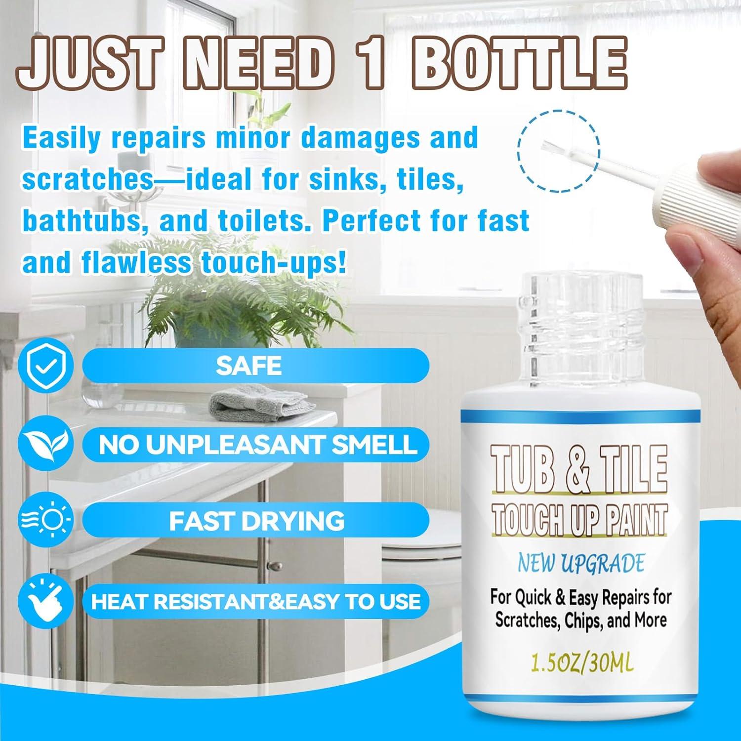 Pintura para Bañeras y Azulejos Balldanlu 30ml Blanco Brillante