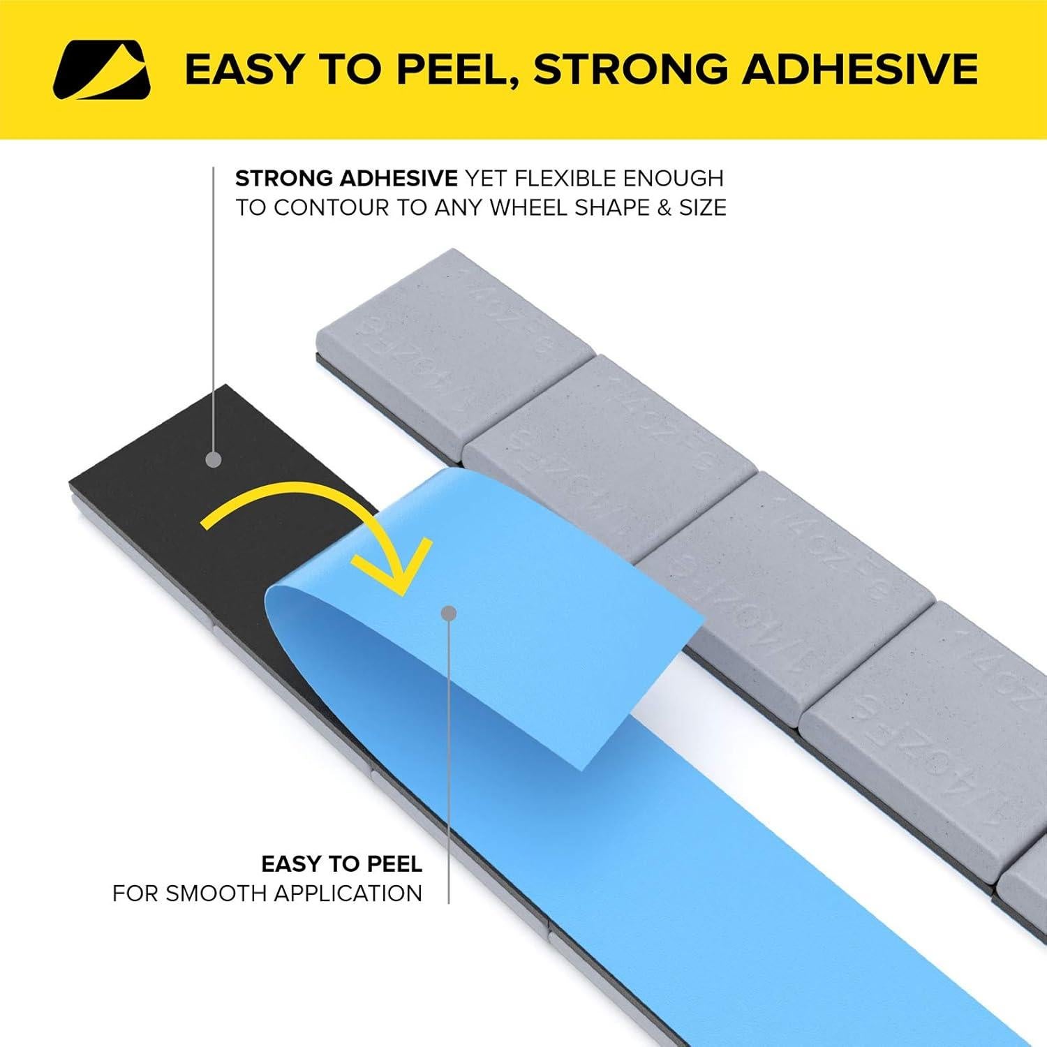 Pesas de Rueda Adhesivas StanceMagic 7.09g Acero Galvanizado