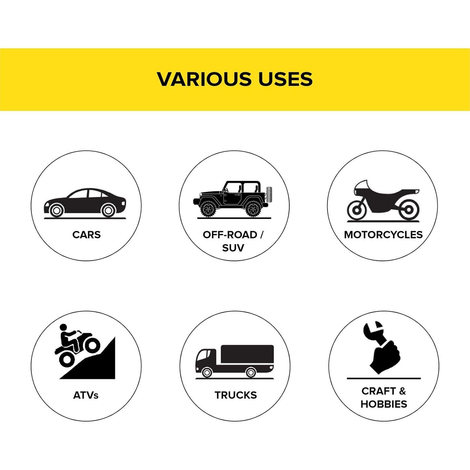 Pesas de Rueda Adhesivas StanceMagic 7.09g Acero Galvanizado