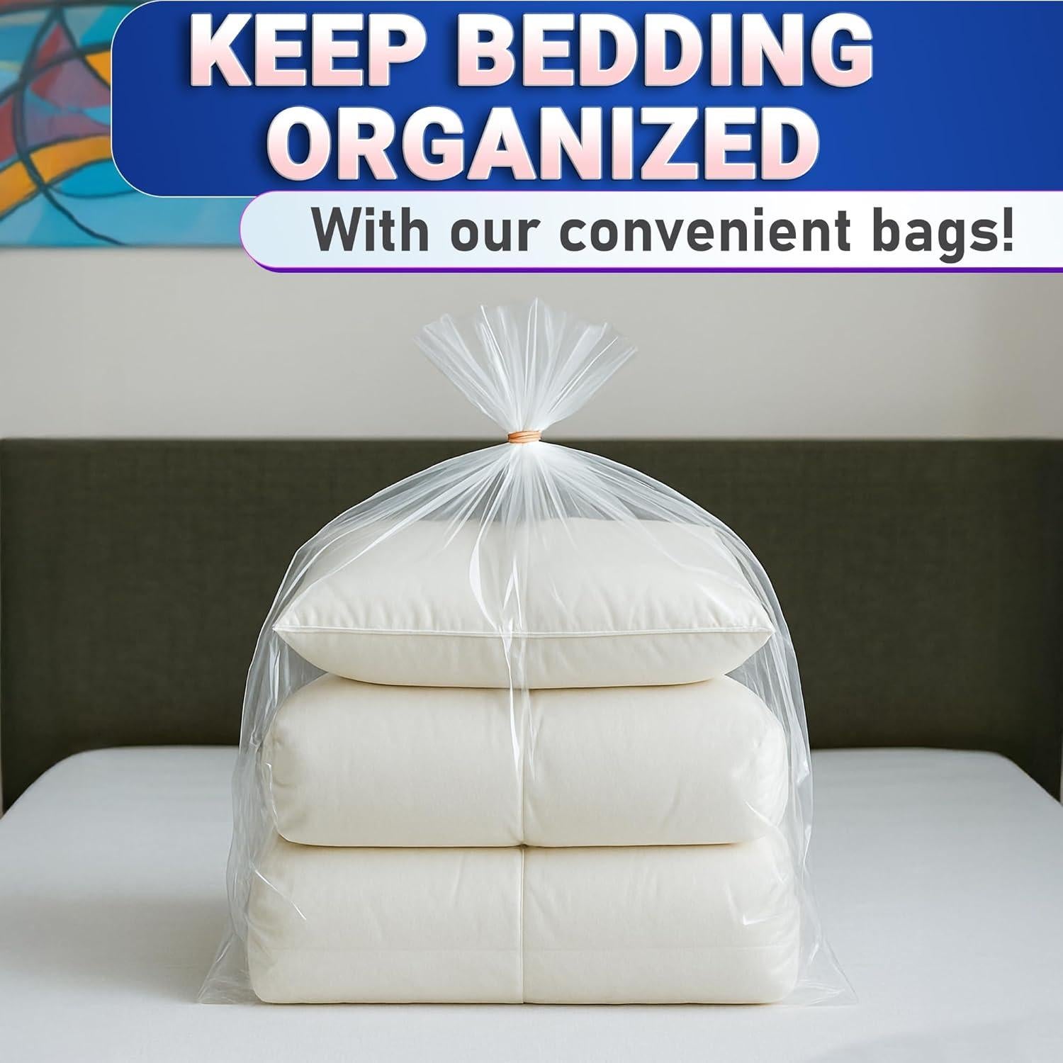 5 Bolsas de Envoltura de Regalo PalaYou 81.3x101.6cm Plástico