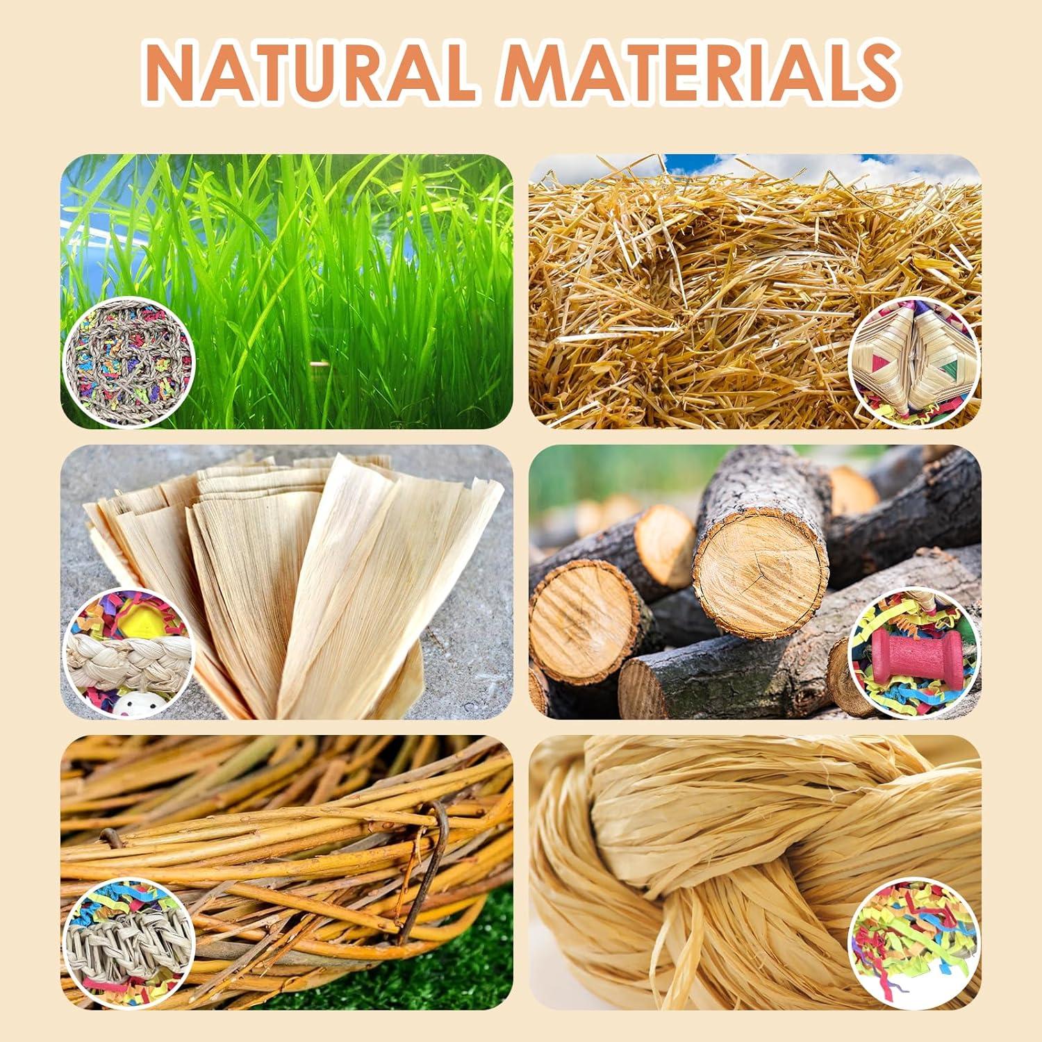 Juguete para Aves Tyotrbs 5.5" Azul - Forrajeo y Escalada