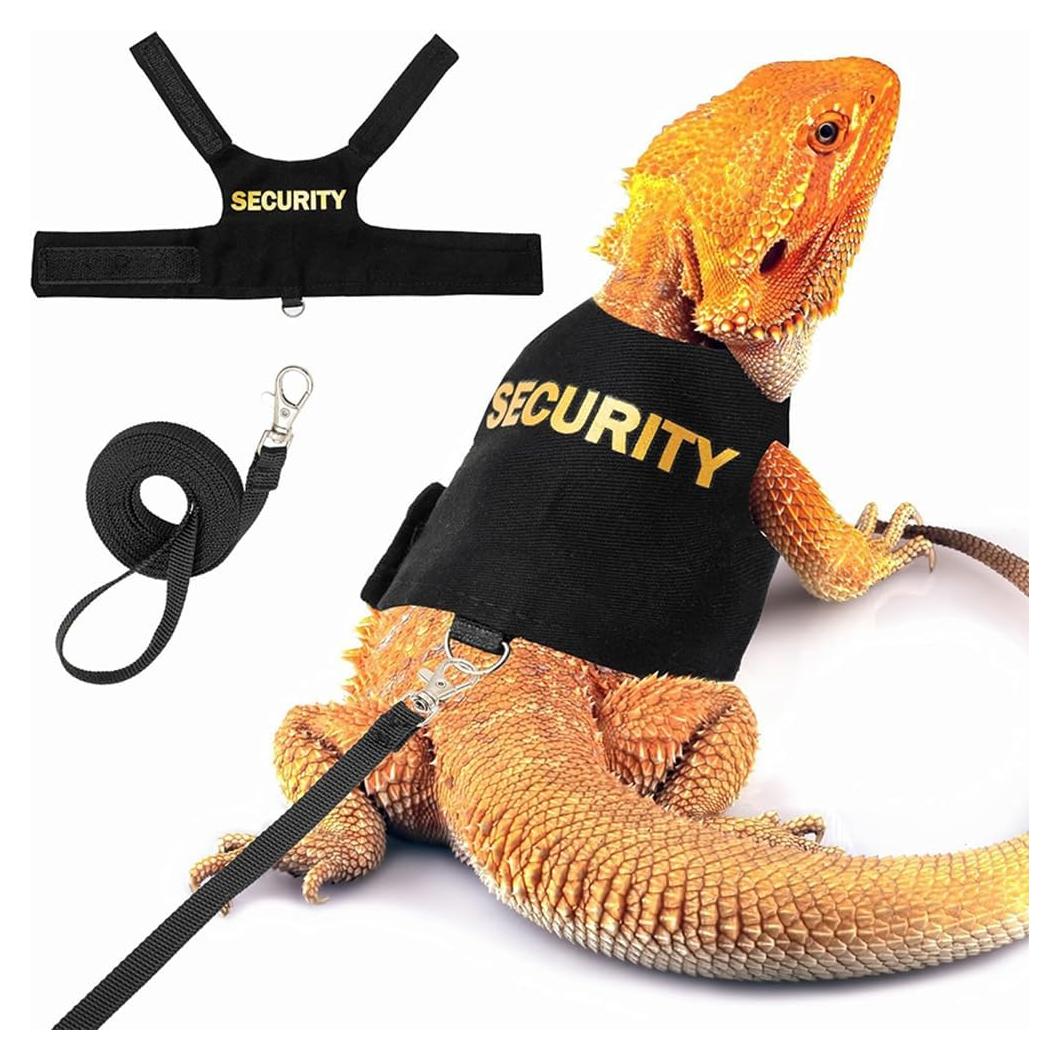 Conjunto Arnés y Correa DONGKER para Dragón Barbudo Reptiles