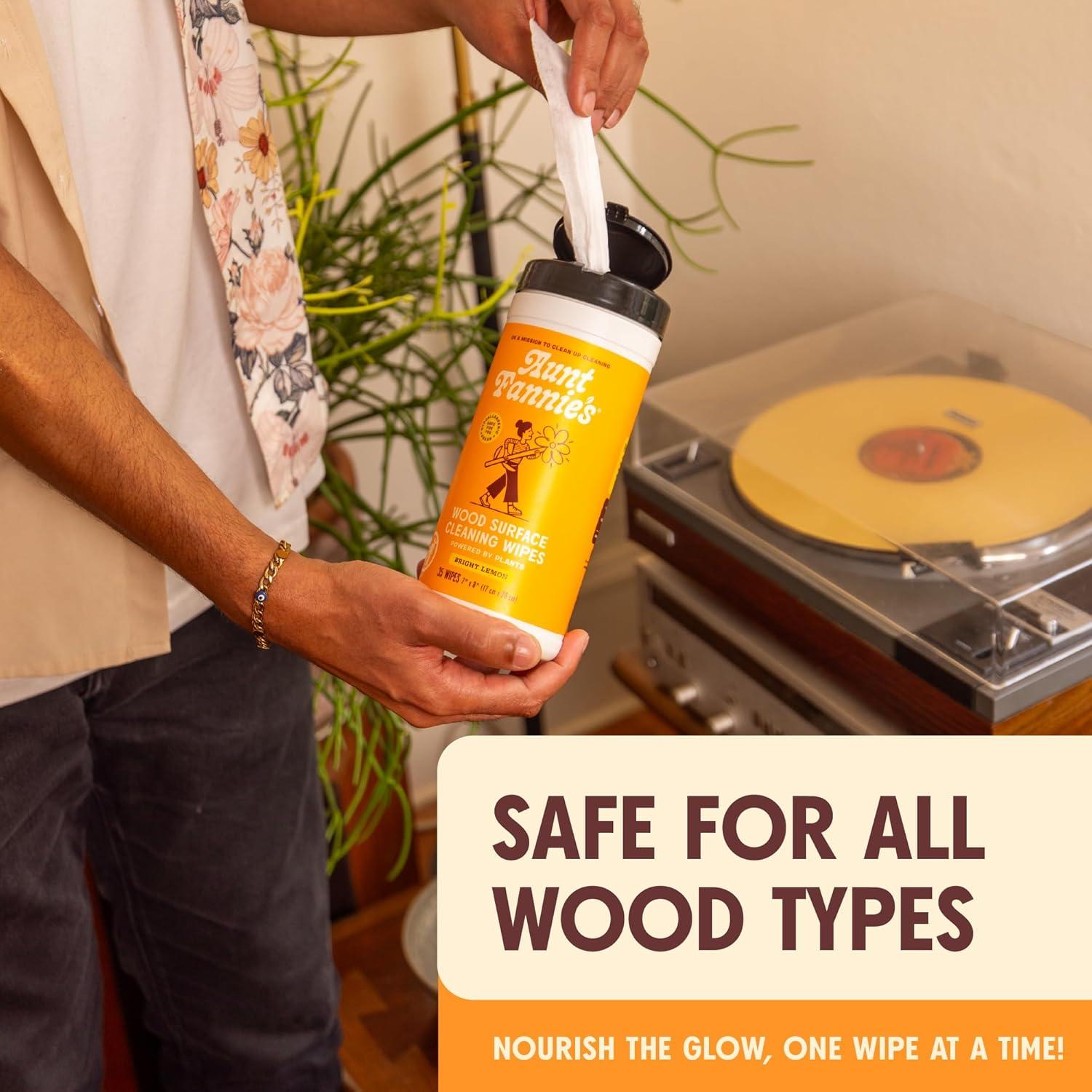 Paquete de Limpieza de Madera Aunt Fannie - 4 Productos