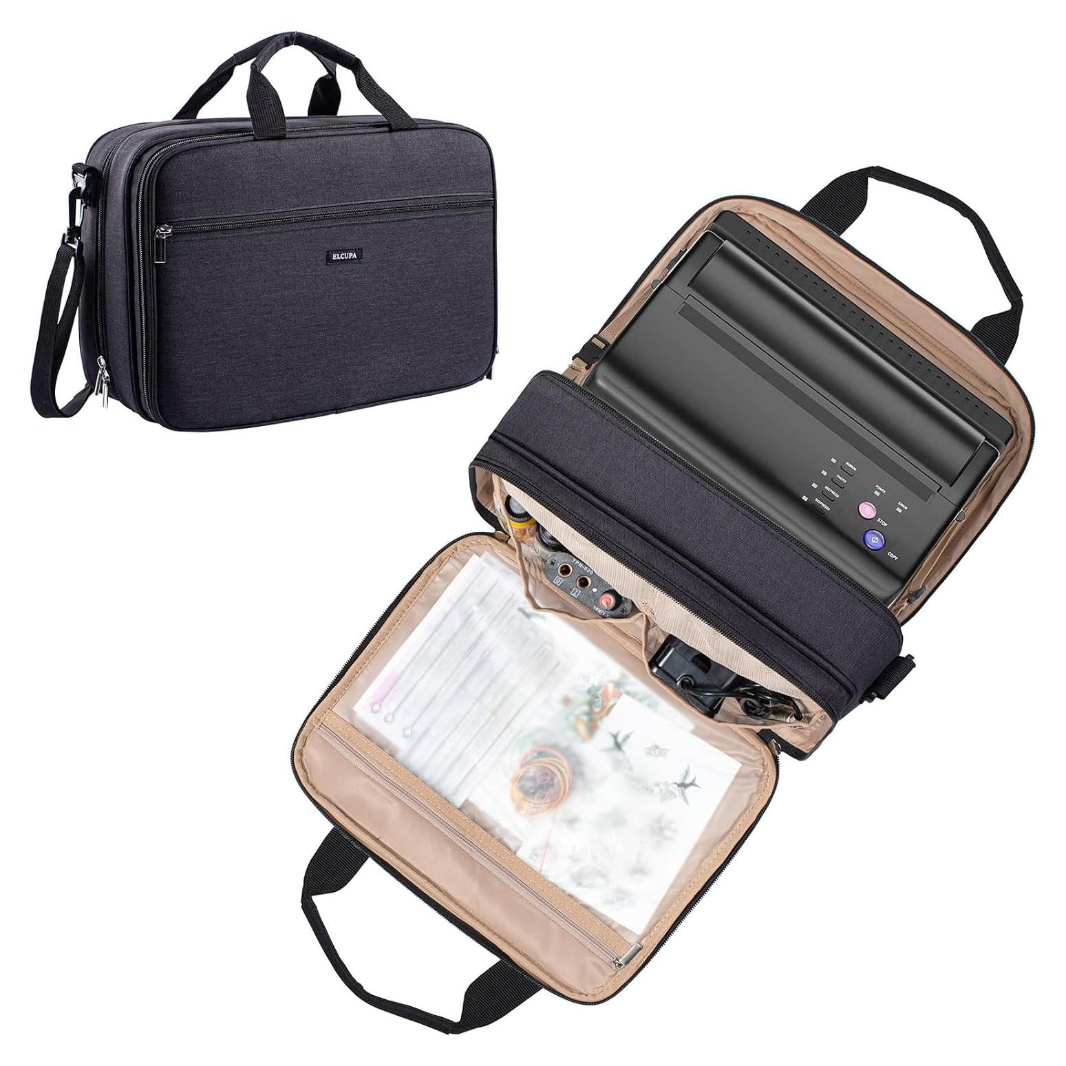 Bolsa de Transporte para Tatuajes ELCUPA - Organizador Negro