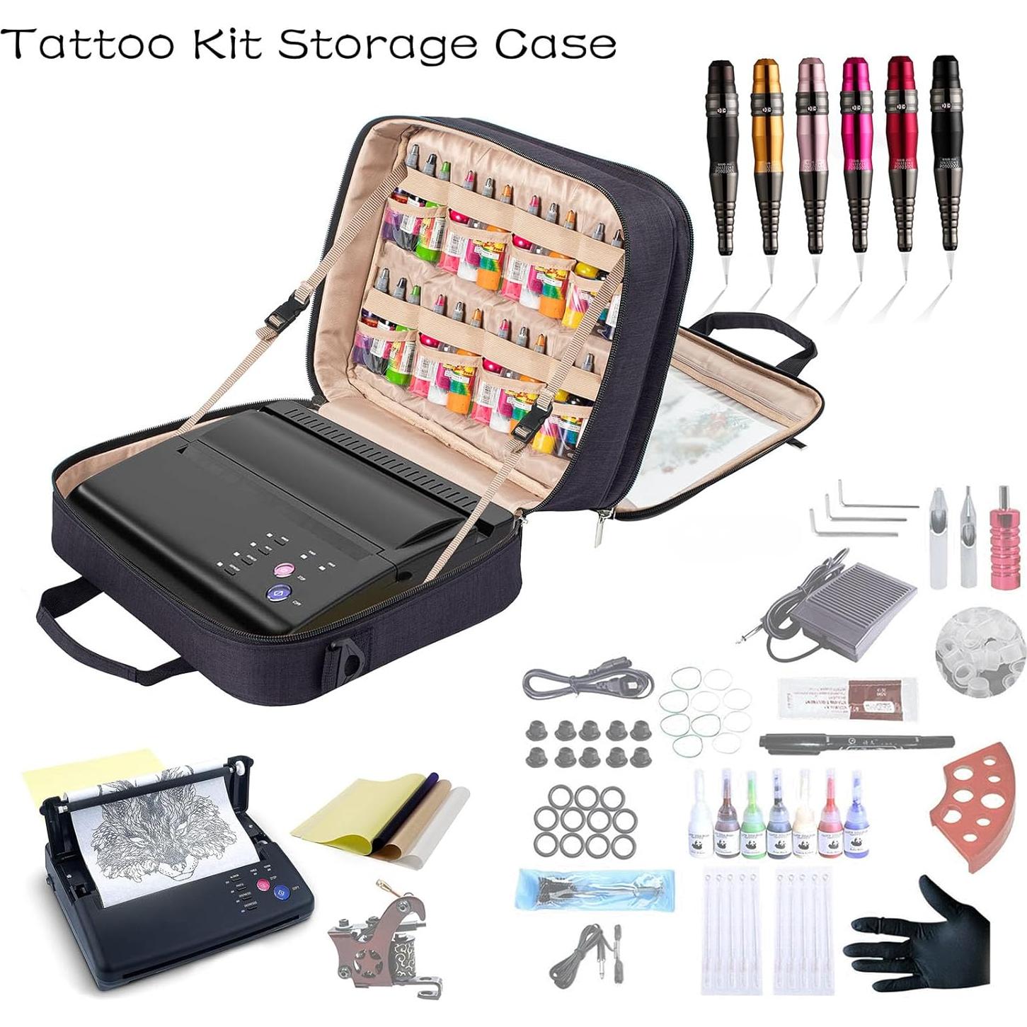 Bolsa de Transporte para Tatuajes ELCUPA - Organizador Negro