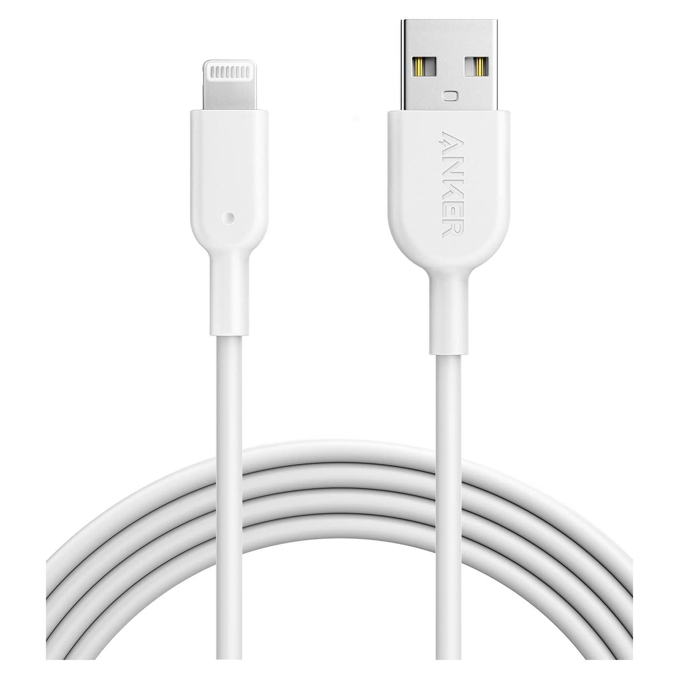 Cable Lightning Anker Powerline II 182 cm MFi Carga Rápida