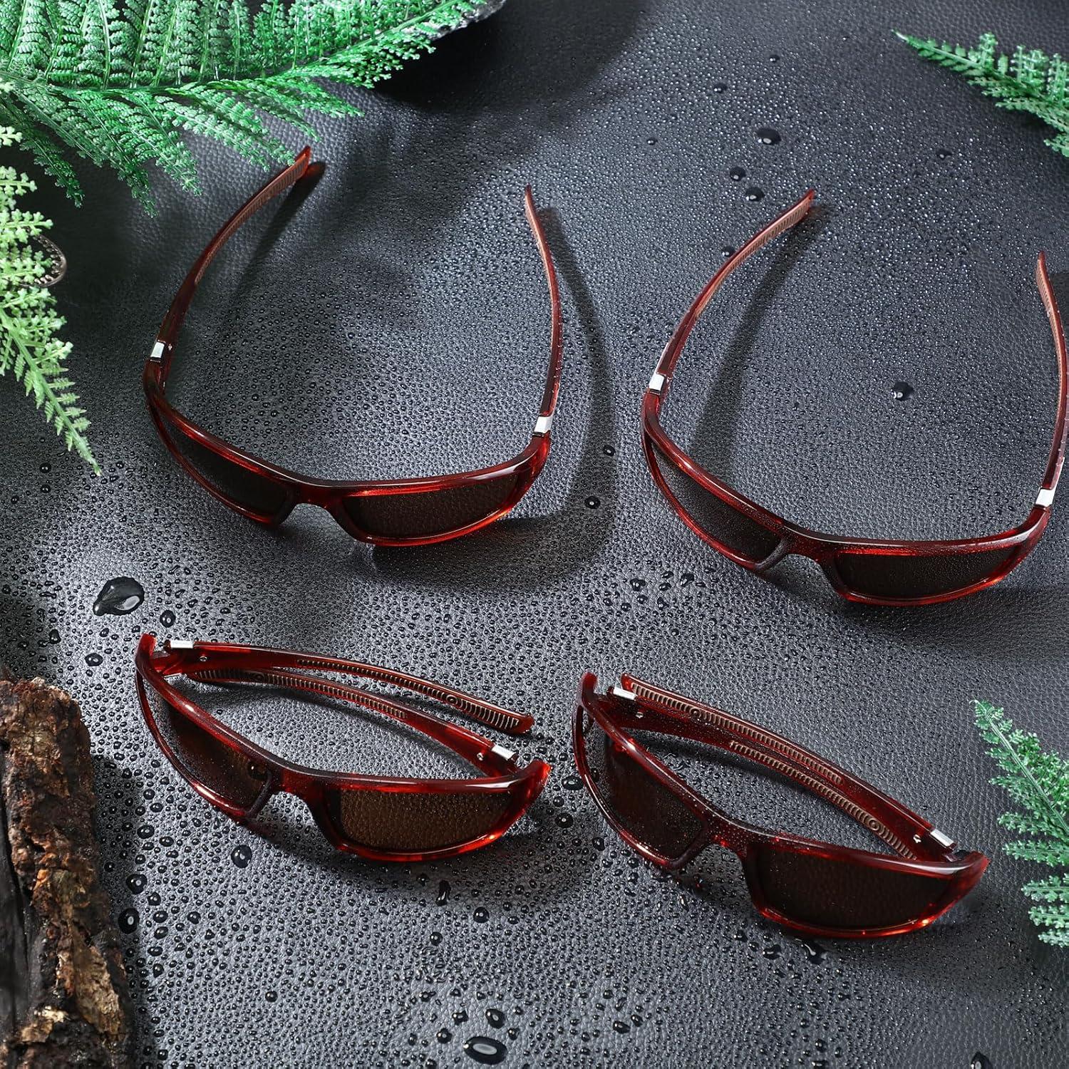 TOODOO 4 Pares Gafas de Sol Polarizadas UV para Hombres