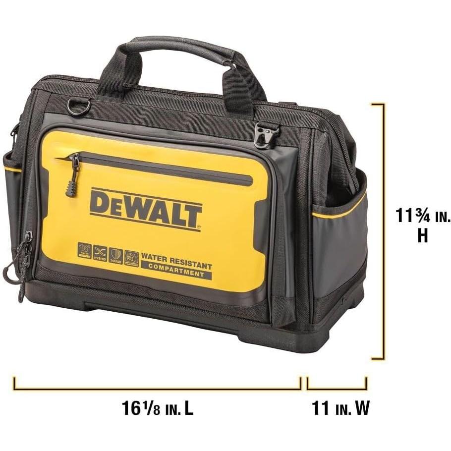 Bolsa de Herramientas DEWALT 16" Resistente al Agua DWST560103