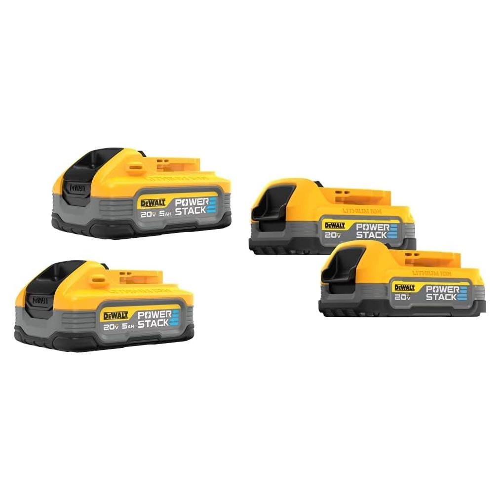 Paquete Baterías DEWALT 20V MAX Ion Litio 5Ah 2-Pack