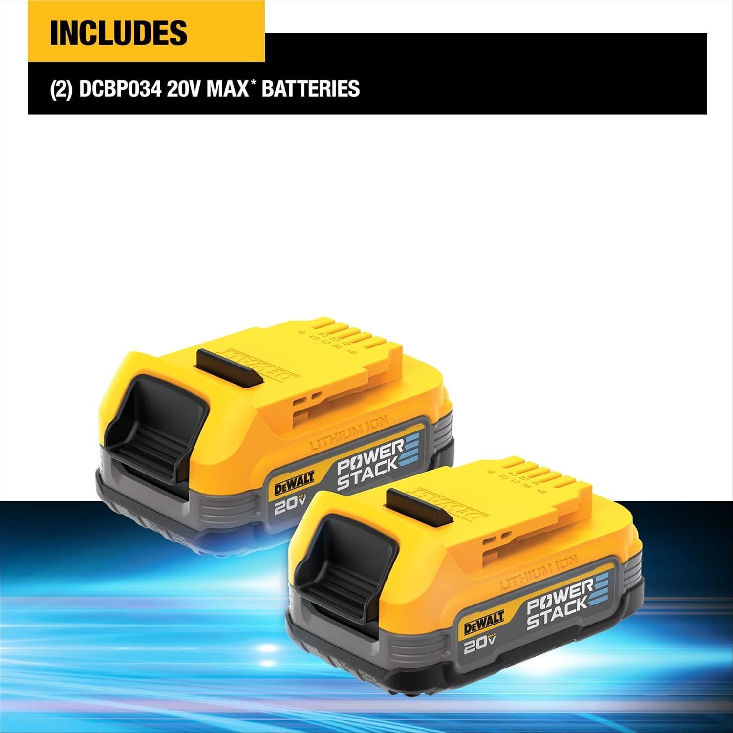 Paquete Baterías DEWALT 20V MAX Ion Litio 5Ah 2-Pack