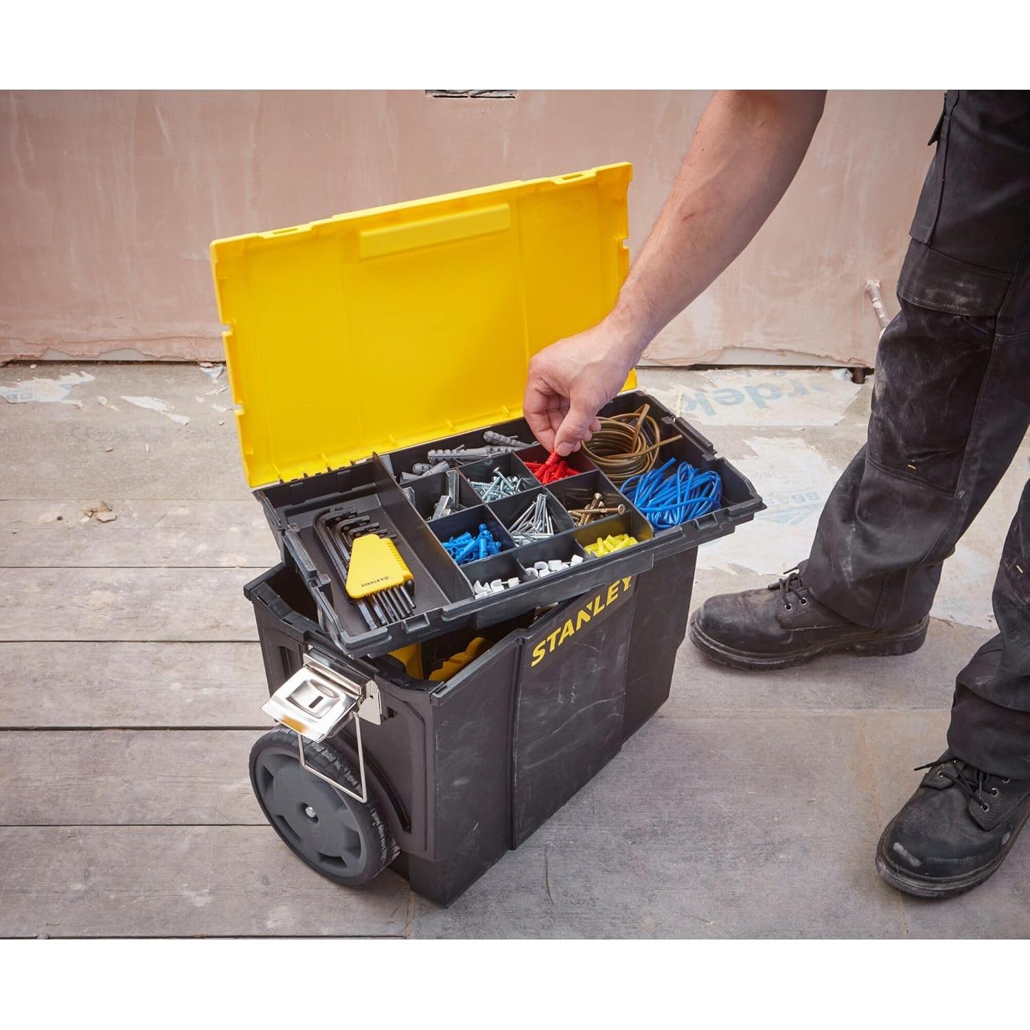 Caja de Herramientas Rodante STANLEY 3 en 1 1-70-326 Negra