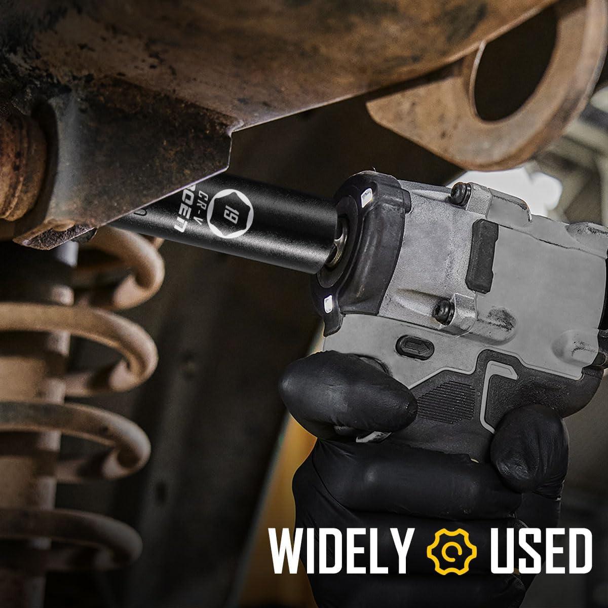 Juego de Enchufes de Impacto Profundo BOEN 11 Piezas 10-24mm