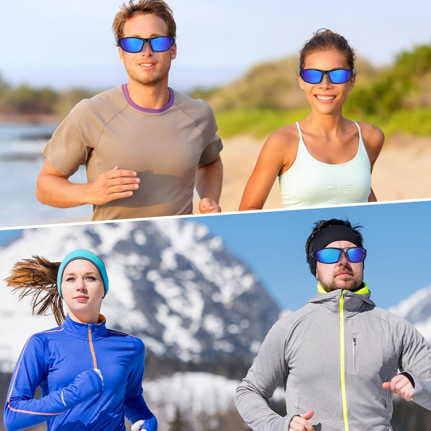 TOODOO 4 Pares Gafas de Sol Polarizadas UV para Hombres