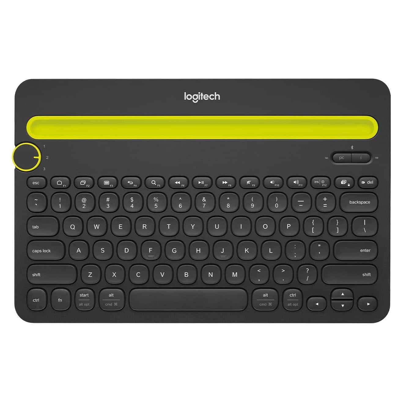Teclado Bluetooth Multi-Dispositivo Logitech K480 - Negro