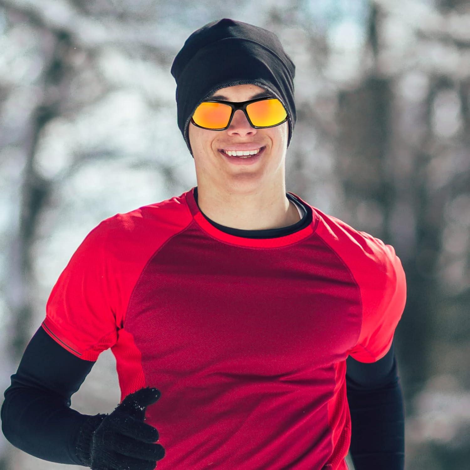 TOODOO 4 Pares de Gafas de Sol Polarizadas UV para Hombres