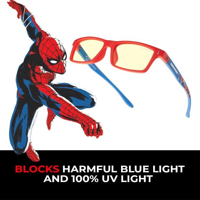 Gafas bloqueadoras luz azul Gunnar Spider-Man 8-12 años