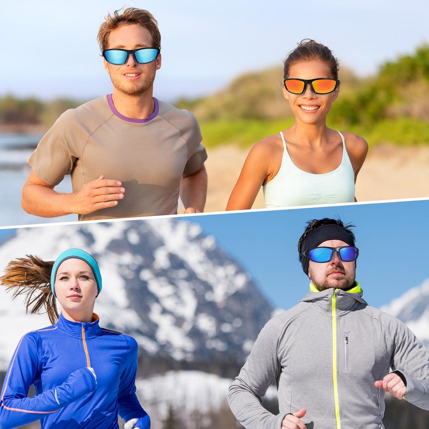 TOODOO 4 Pares Gafas de Sol Polarizadas UV para Hombres