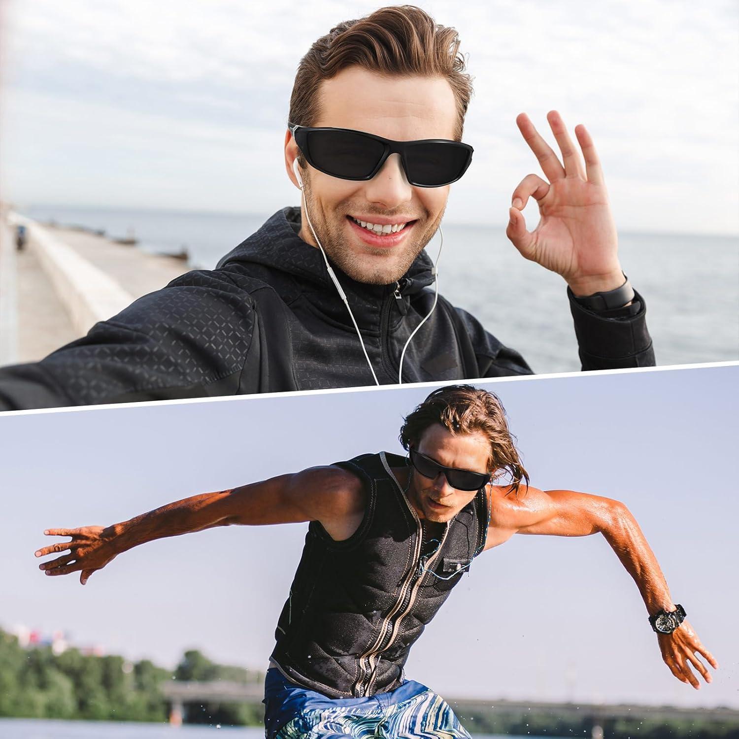 TOODOO 4 Pares Gafas de Sol Polarizadas UV para Hombres