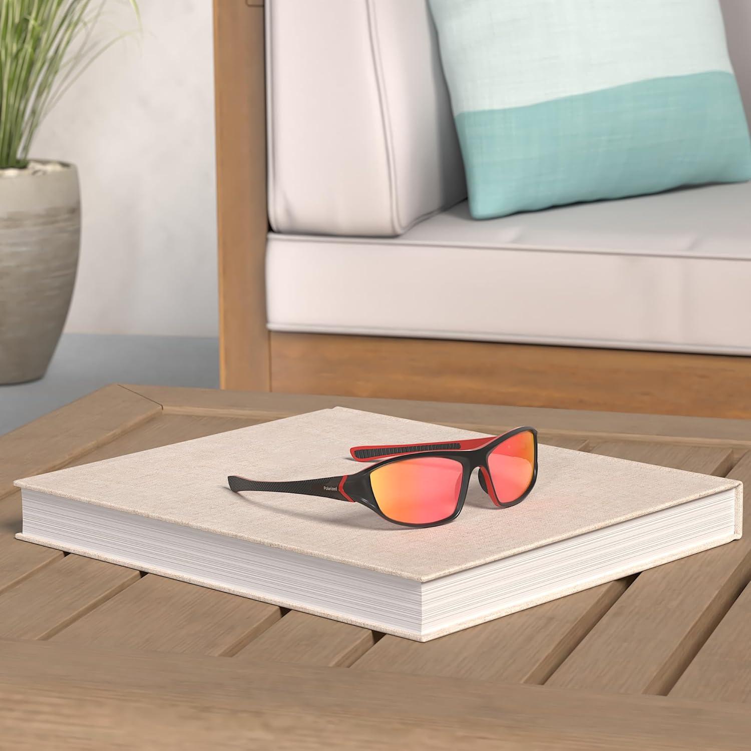 TOODOO 4 Pares Gafas de Sol Polarizadas UV para Hombres