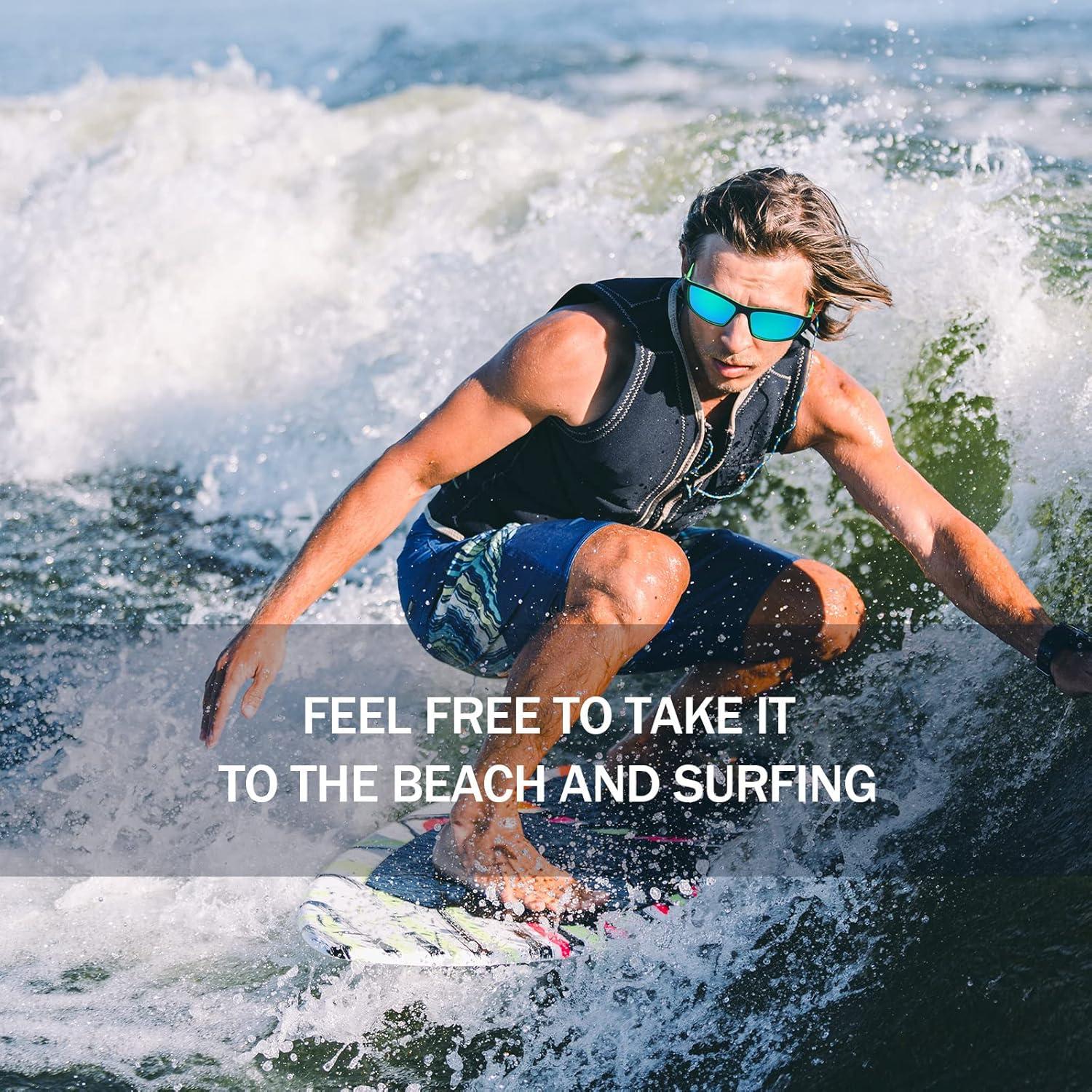 TOODOO 4 Pares Gafas de Sol Polarizadas UV para Hombres