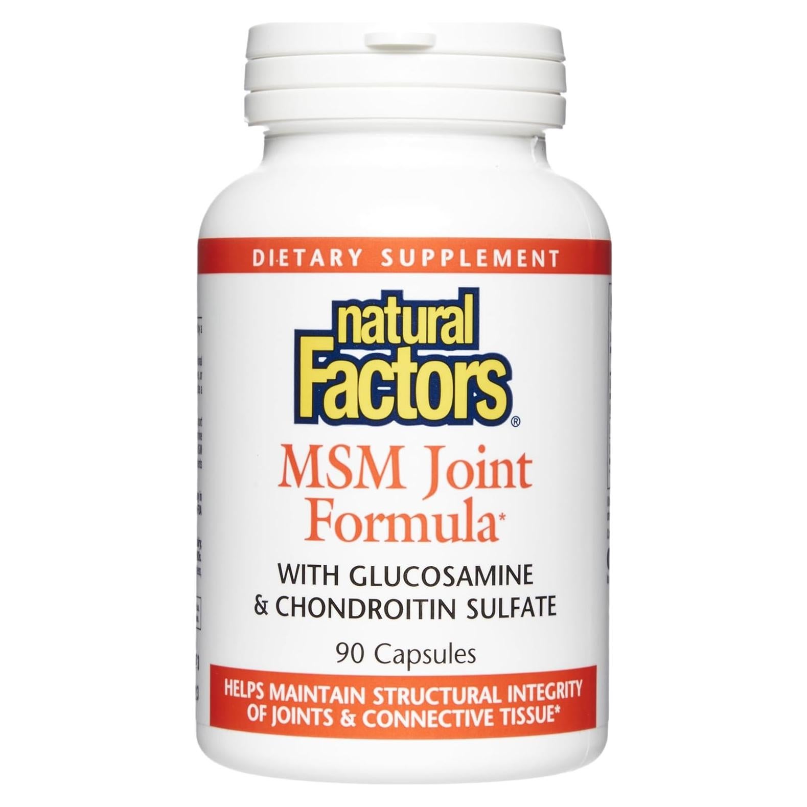 Fórmula Joint MSM Factores Naturales 90 Cápsulas Glucosamina