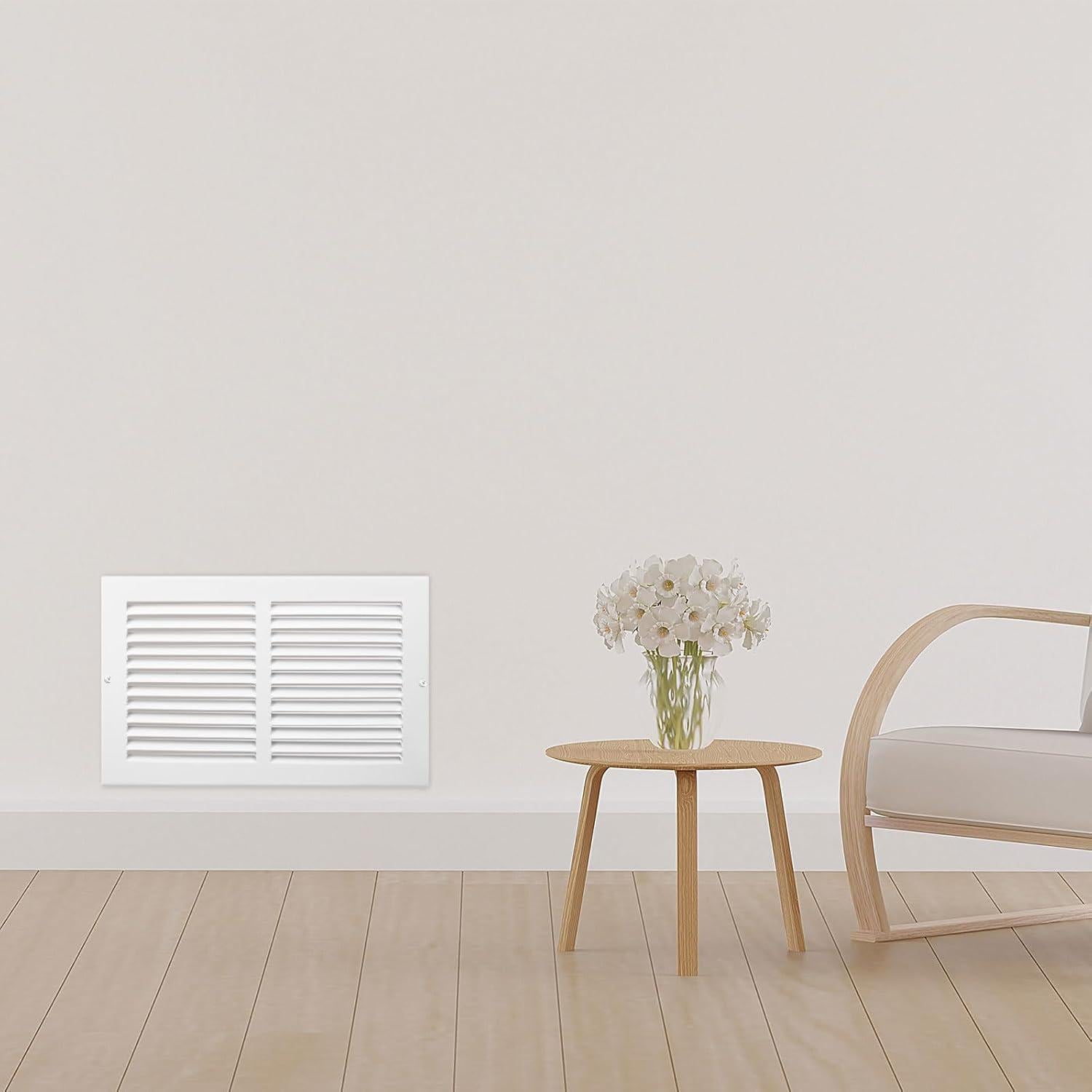 Cubiertas de Ventilación de Aire Pelopy 6 Pcs 25.4x15.2 cm Blancas