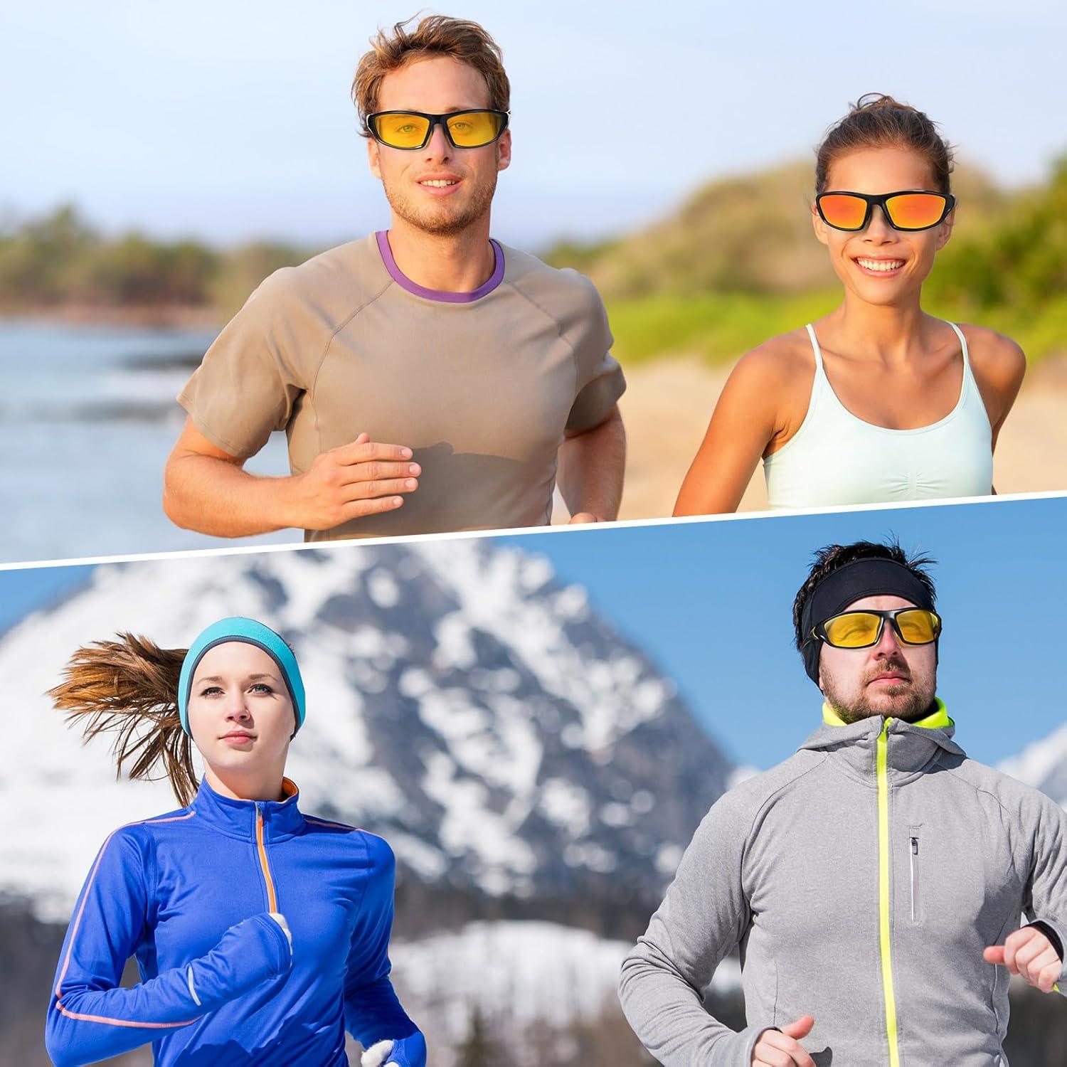 TOODOO 4 Pares Gafas de Sol Polarizadas UV para Hombres