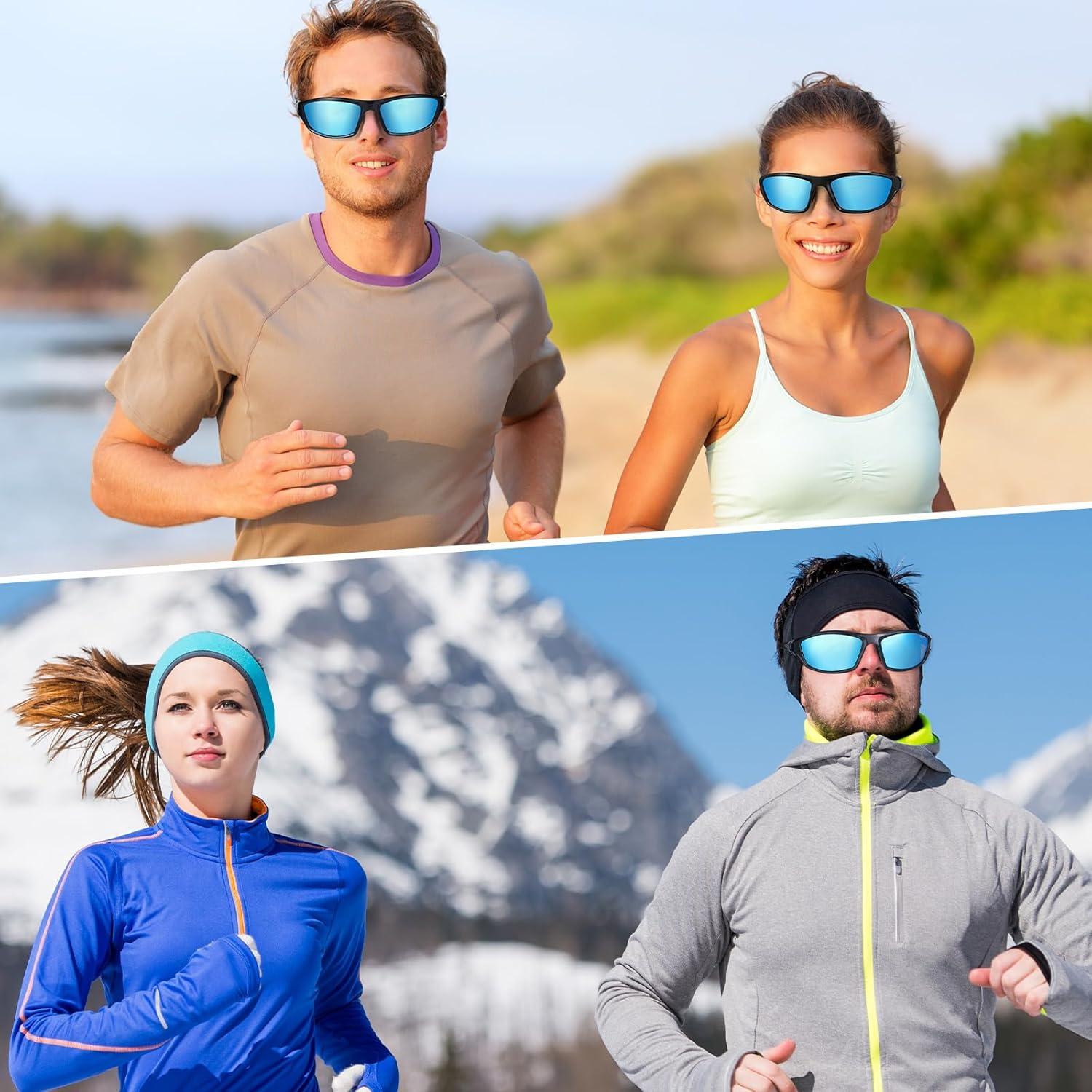 TOODOO 4 Pares Gafas de Sol Polarizadas UV para Hombres