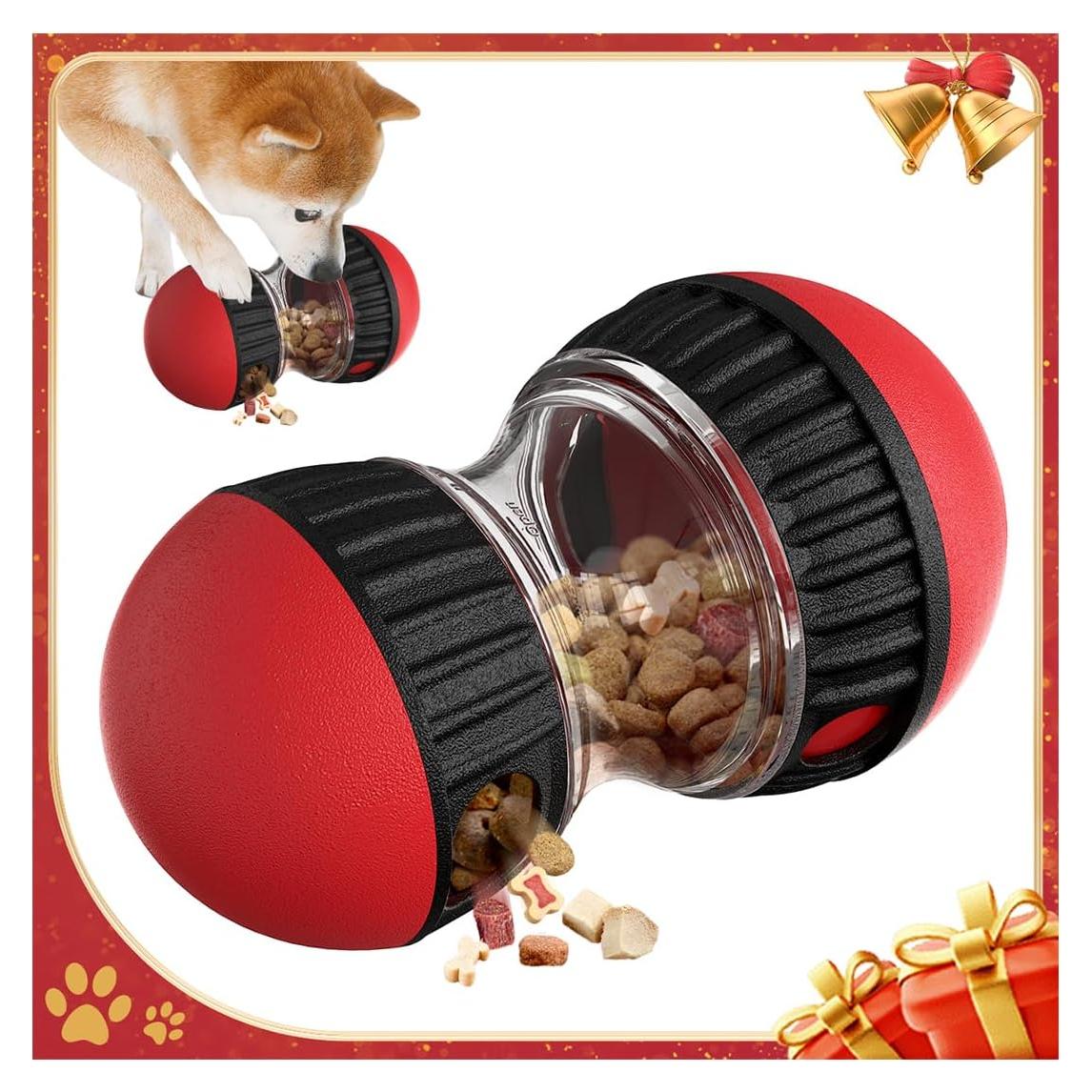 Dispensador de Golosinas para Perros Mankoda CJQ Rojo