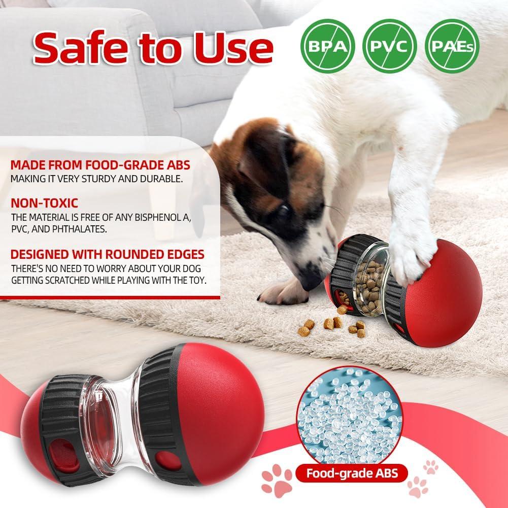 Dispensador de Golosinas para Perros Mankoda CJQ Rojo