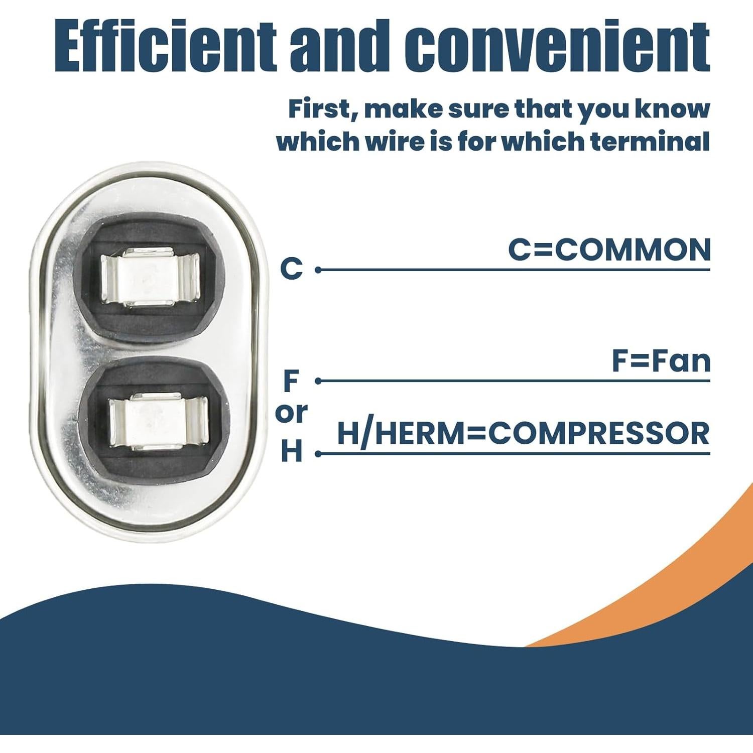 Capacitor CBB65 7.5 uF 370/440V para Motor de AC y Ventilador