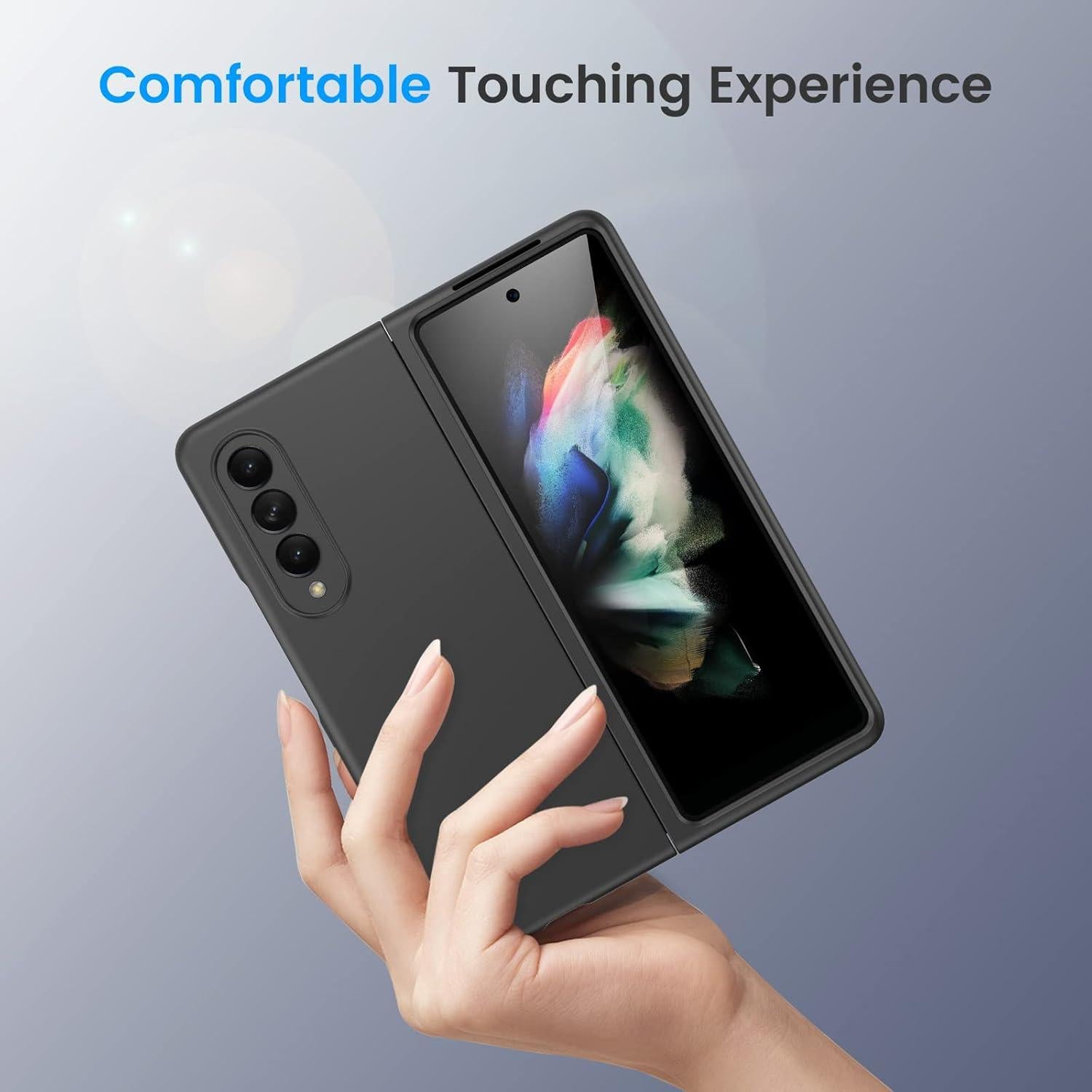 Funda Ruky para Samsung Galaxy Z Fold 3 - Protector Pantalla Integrado